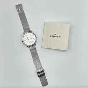 Skagen | Accessories | Skagen Hagen 36mm Silvertone White 